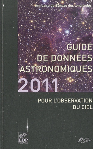 Emprunter GUIDE DONNEES ASTRONOMIQUES 2011 livre