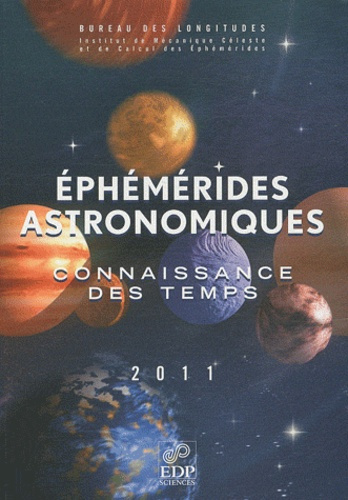 Emprunter EPHEMERIDES ASTRONOMIQUES 2011 livre