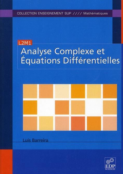 Emprunter ANALYSE COMPLEXE ET EQUATIONS DIFFERENTIELLES livre