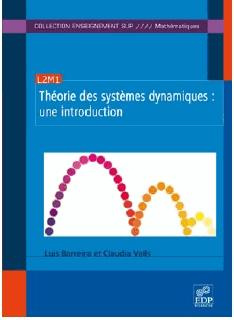Emprunter THEORIE DES SYSTEMES DYNAMIQUES livre