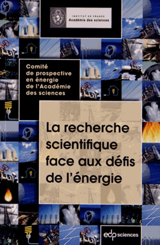 Emprunter RECHERCHE SCIENTIFIQUE FACE AUX DEFIS DE L'ENERGIE livre