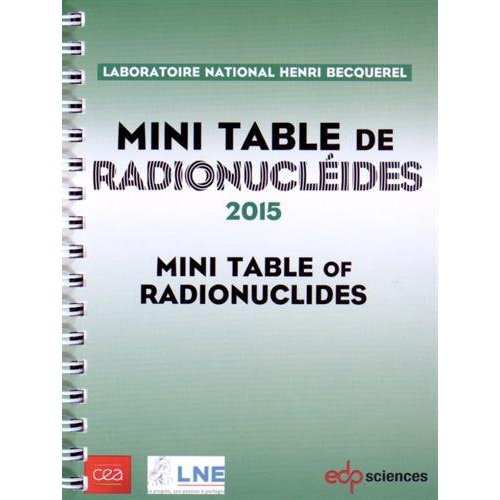 Emprunter MINITABLE DE RADIONUCLEIDES - 2014 livre