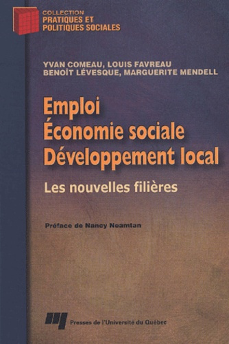 Emprunter EMPLOI, ECONOMIE SOCIALE ET DEVELOPPEMENT LOCAL. LES NOUVELLES FILIERES livre