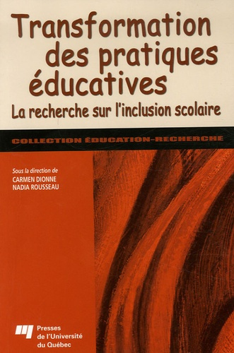 Emprunter TRANSFORMATION DES PRATIQUES EDUCATIVES. LA RECHERCHE SUR L INCLUSION SCOLAIRE livre