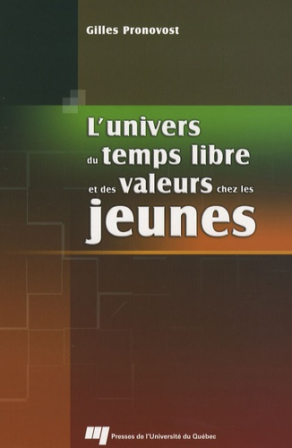 Emprunter UNIVERS DU TEMPS LIBRE ET DES VALEURS CHEZ LES JEUNES livre