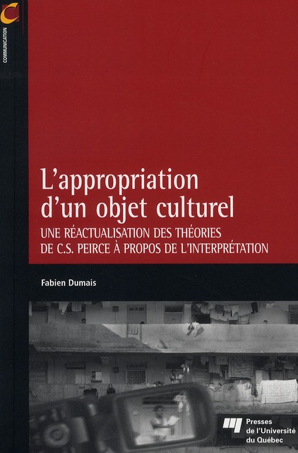 Emprunter APPROPRIATION D UN OBJET CULTUREL livre
