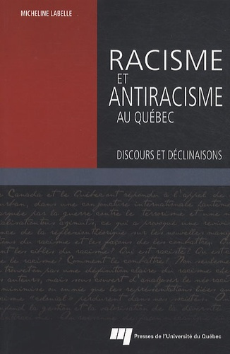 Emprunter RACISME ET ANTIRACISME AU QUEBEC livre