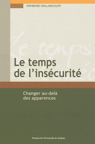 Emprunter TEMPS DE L INSECURITE livre