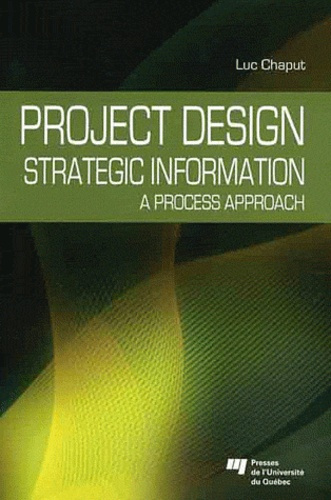 Emprunter PROJECT DESIGN STRATEGIC INFORMATION livre