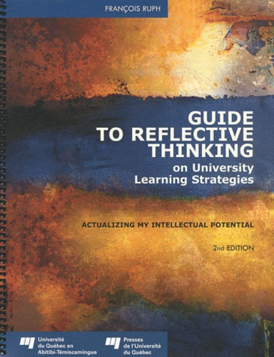Emprunter GUIDE TO REFLECTIVE THINKING ON UNIVERSITY LEARNING STRATEGIES livre