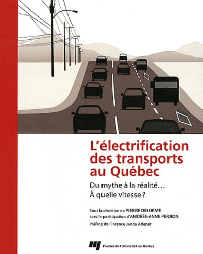 Emprunter L ELECTRIFICATION DES TRANSPORTS AU QUEBEC livre