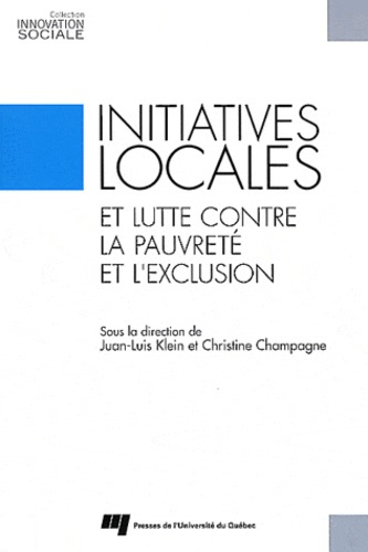 Emprunter INITIATIVES LOCALES ET LUTTE CONTRE LA PAUVRETE ET L EXCLUSION livre
