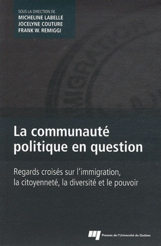 Emprunter COMMUNAUTE POLITIQUE EN QUESTION livre