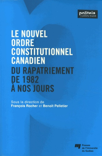 Emprunter NOUVEL ORDRE CONSTITUTIONNEL CANADIEN livre