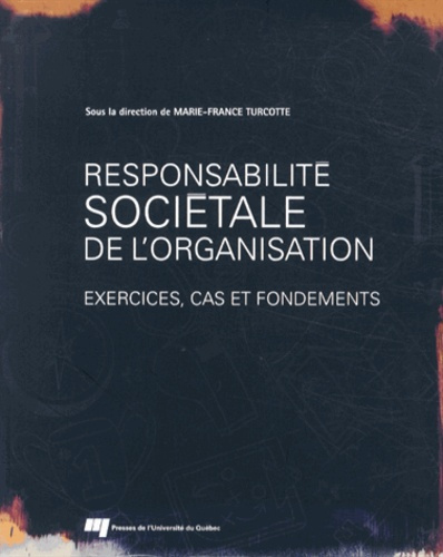 Emprunter RESPONSABILITE SOCIETALE DE L ORGANISATION livre
