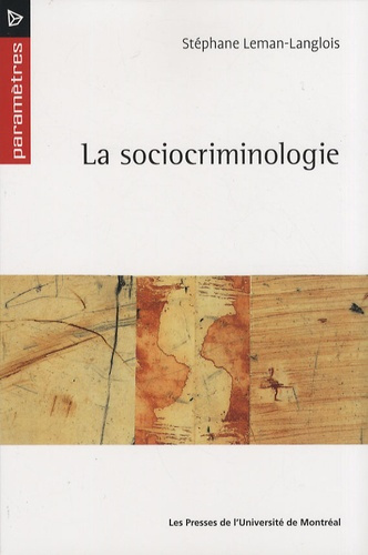 Emprunter La sociocriminologie livre