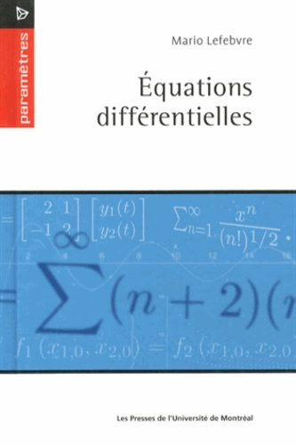 Emprunter Equations différentielles livre