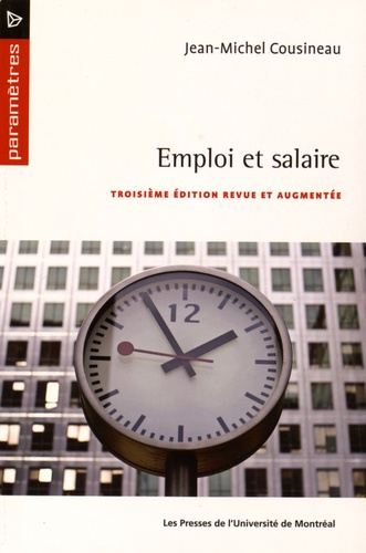 Emprunter Emploi et salaire. 3e édition revue et augmentée livre