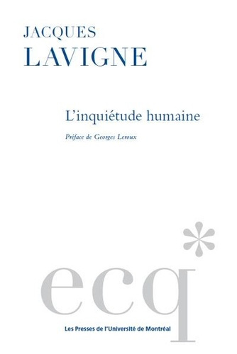 Emprunter L'inquiétude humaine livre