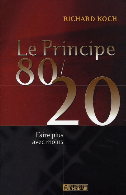 Emprunter Le Principe 80/20 livre