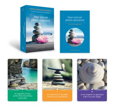 Emprunter Pour vivre en pleine conscience. Jeu de 44 cartes avec livret d'accompagnement livre