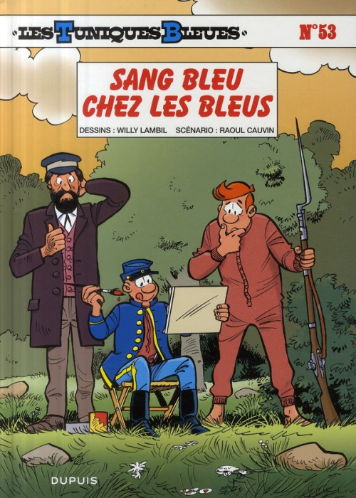 Emprunter Les Tuniques Bleues Tome 53 : Sang bleu chez les bleus livre