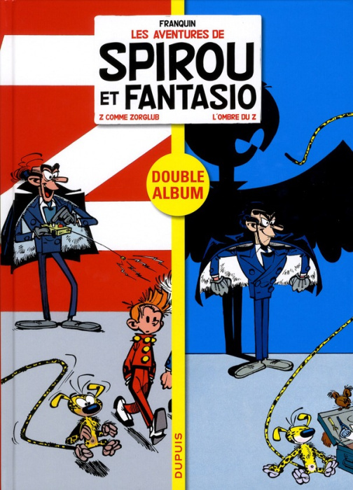 Emprunter Les Aventures de Spirou et Fantasio : Tome 15, Z comme Zorglub ; Tome 16, L'ombre du Z livre