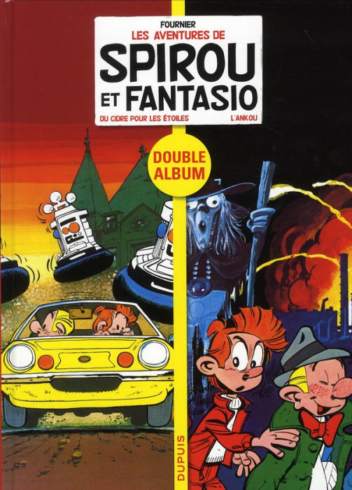 Emprunter Les Aventures de Spirou et Fantasio : Tome 26 : Du cidre pour les étoiles - Tome 27 : L'Ankou livre