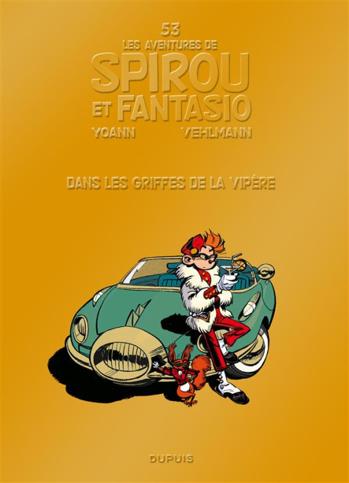 Emprunter Les Aventures de Spirou et Fantasio Tome 53 : Dans les griffes de la vipère. Edition gold avec un do livre