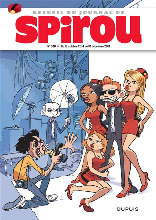 Emprunter Recueil Spirou N° 338 Du 15 octobre au 10 décembre 2014 livre