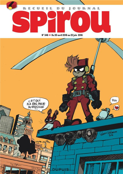 Emprunter Recueil Spirou N° 346, du 20 avril 2016 au 22 juin 2016 livre