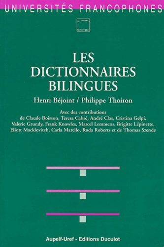 Emprunter Les dictionnaires bilingues livre