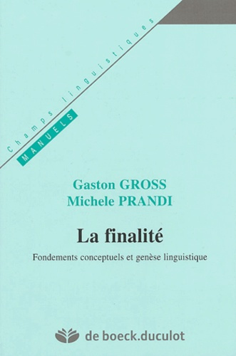 Emprunter La finalité. Fondements conceptuels et genèse linguistique livre