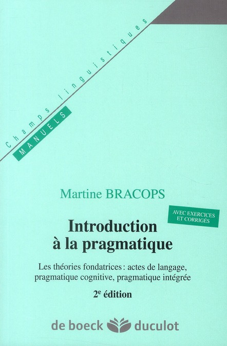 Emprunter Introduction à la pragmatique. Les théories fondatrices : actes de langage, pragmatique cognitive, p livre