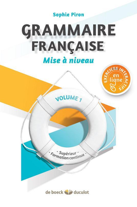 Emprunter Grammaire française. Volume 1, Mise à niveau livre