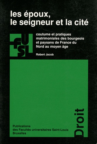 Emprunter EPOUX LE SEIGNEUR ET LA CITE livre