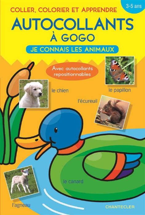 Emprunter Autocollants à gogo. Je connais les animaux (3-5 ans) livre