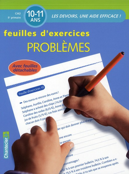 Emprunter Problèmes CM2 10-11 ans. Feuilles d'exercices livre