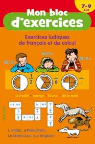 Emprunter Exercices ludiques et francais et de calcul. 7-9 ans livre
