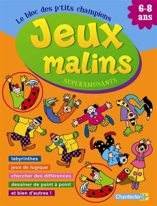 Emprunter Jeux malins superamusants 6-8 ans livre