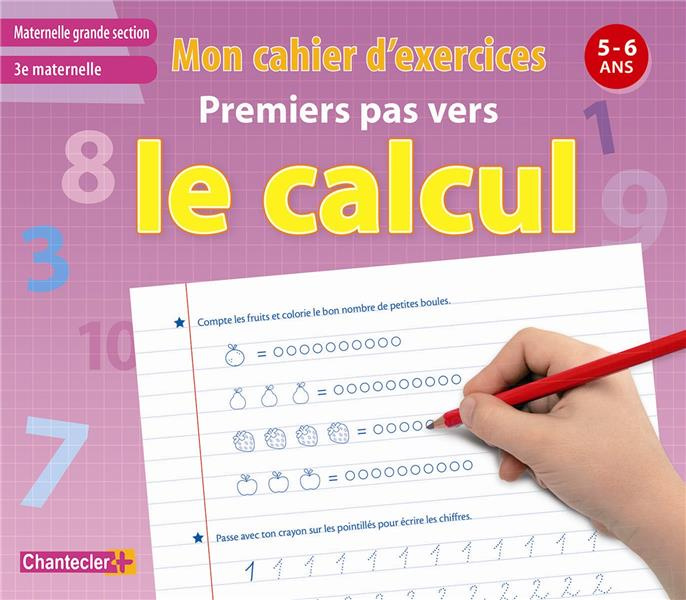 Emprunter Mon cahier d'exercices premiers pas vers le calcul. 5-6 ans, Grande section livre