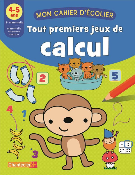 Emprunter Tout premiers jeux de calcul. 4-5 ans livre