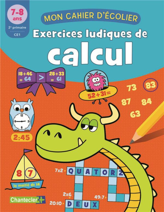Emprunter Exercices ludiques de calcul 7-8 ans livre
