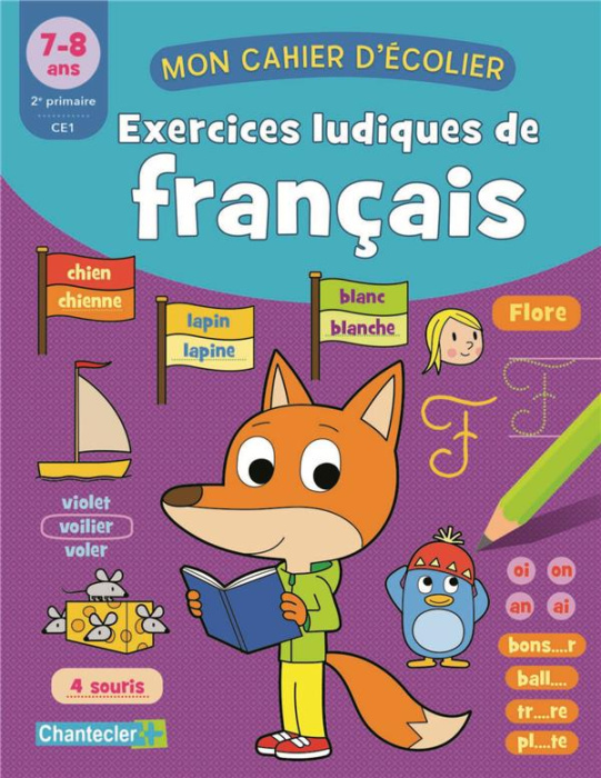 Emprunter Exercices ludiques de français 7-8 ans livre