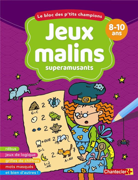 Emprunter Jeux malins superamusants. 8-10 ans livre