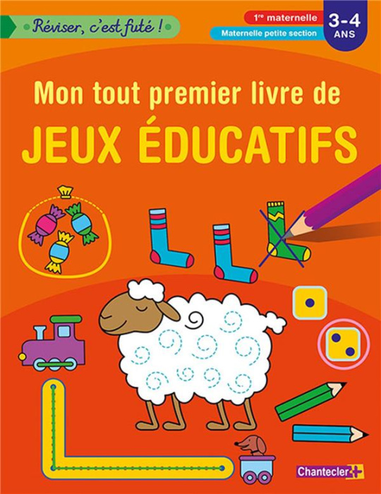 Emprunter Réviser, c'est futé ! Mon tout premier livre de jeux éducatifs. Maternelle Petite Section livre