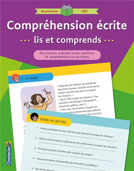Emprunter Compréhension écrite 4e primaire CM1 livre