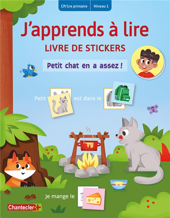 Emprunter Petit chat en a assez ! Livre de stickers CP/1re primaire Niveau 1 livre