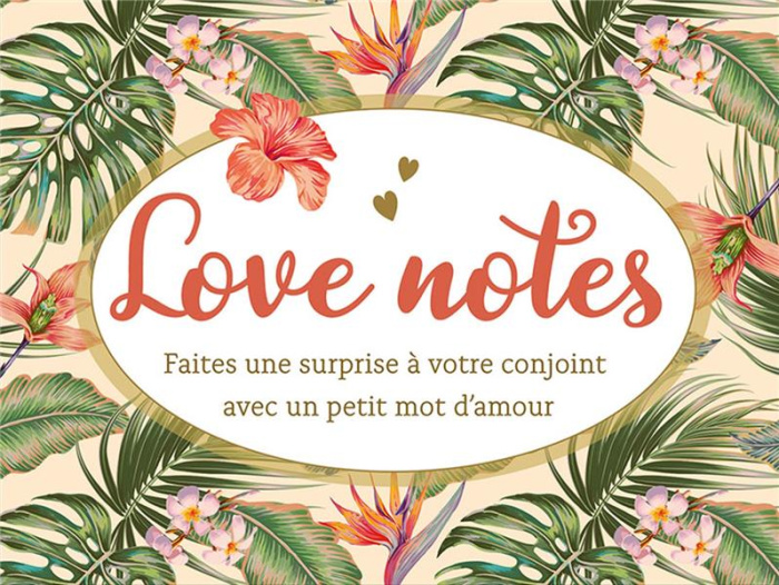 Emprunter Love notes. Faites une surprise à votre conjoint avec un petit mot d'amour livre