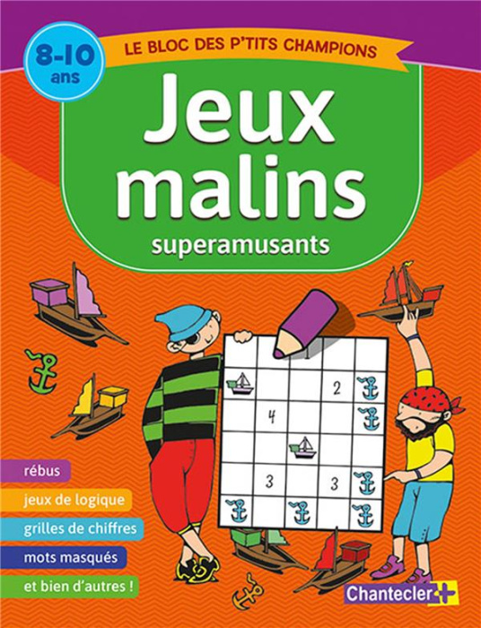 Emprunter Jeux malins superamusants. 8-10 ans livre